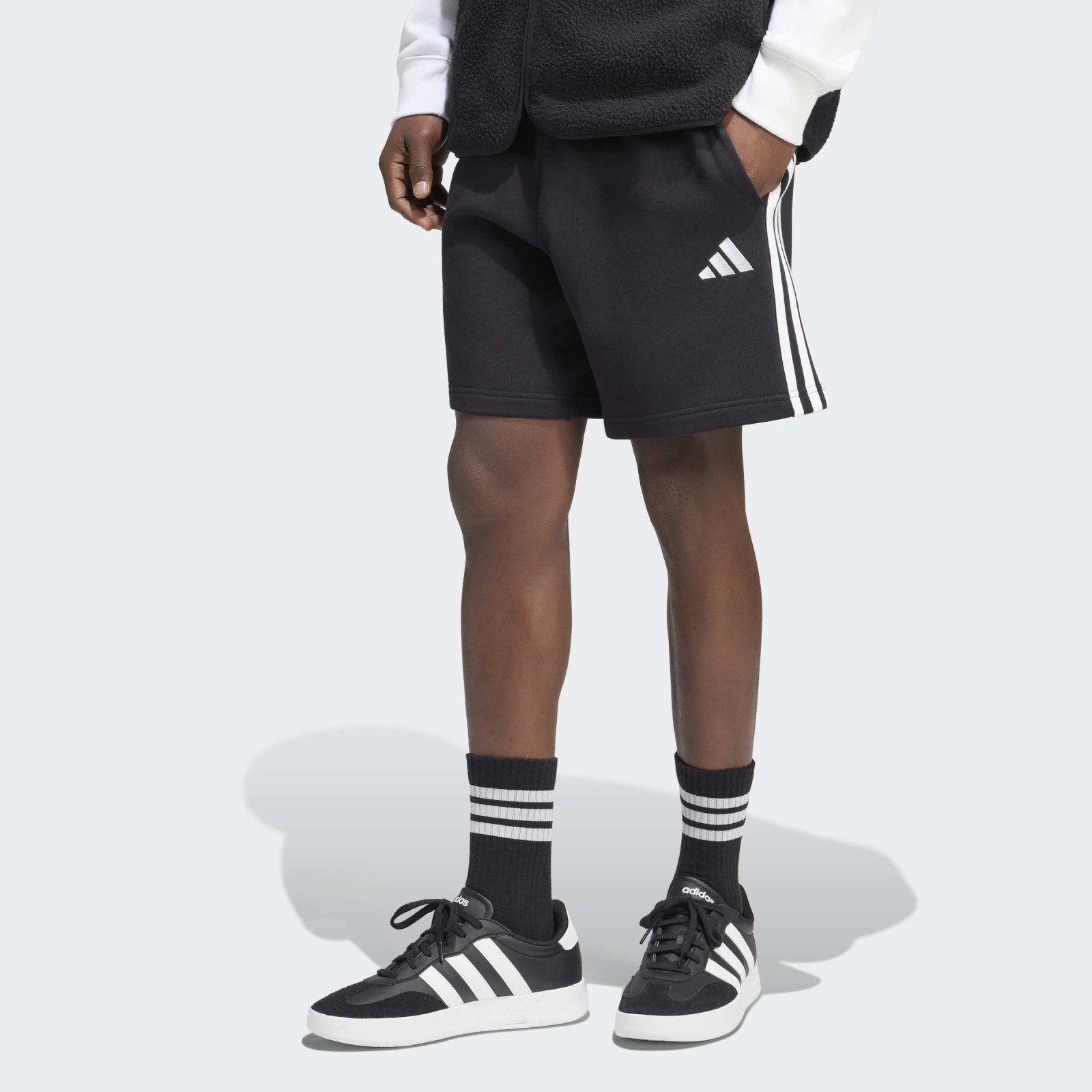 Pánske kraťasy a šortky adidas M 3S Ft Shorts 7