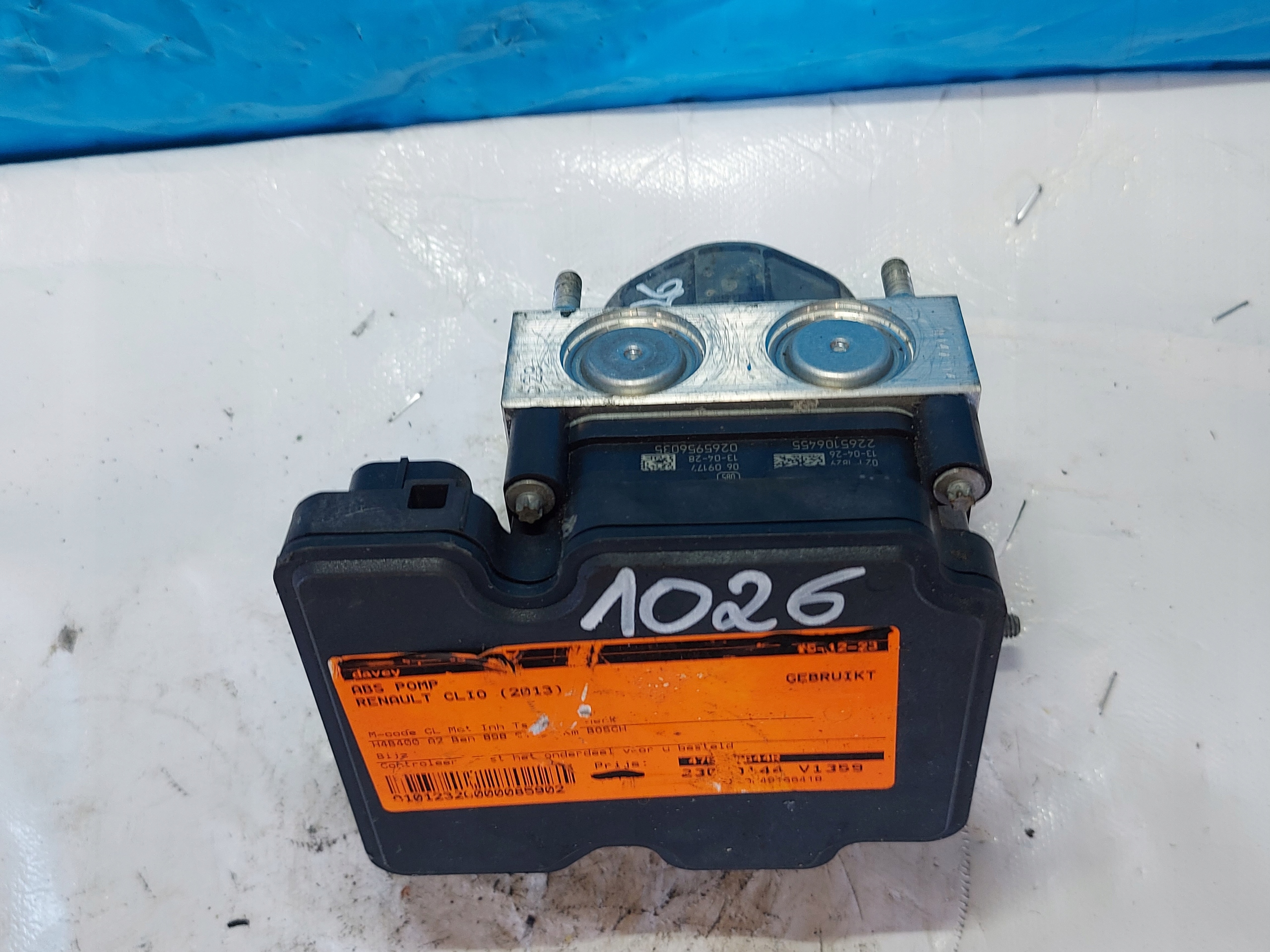 pumpa ABS Renault CLIO 0265956035