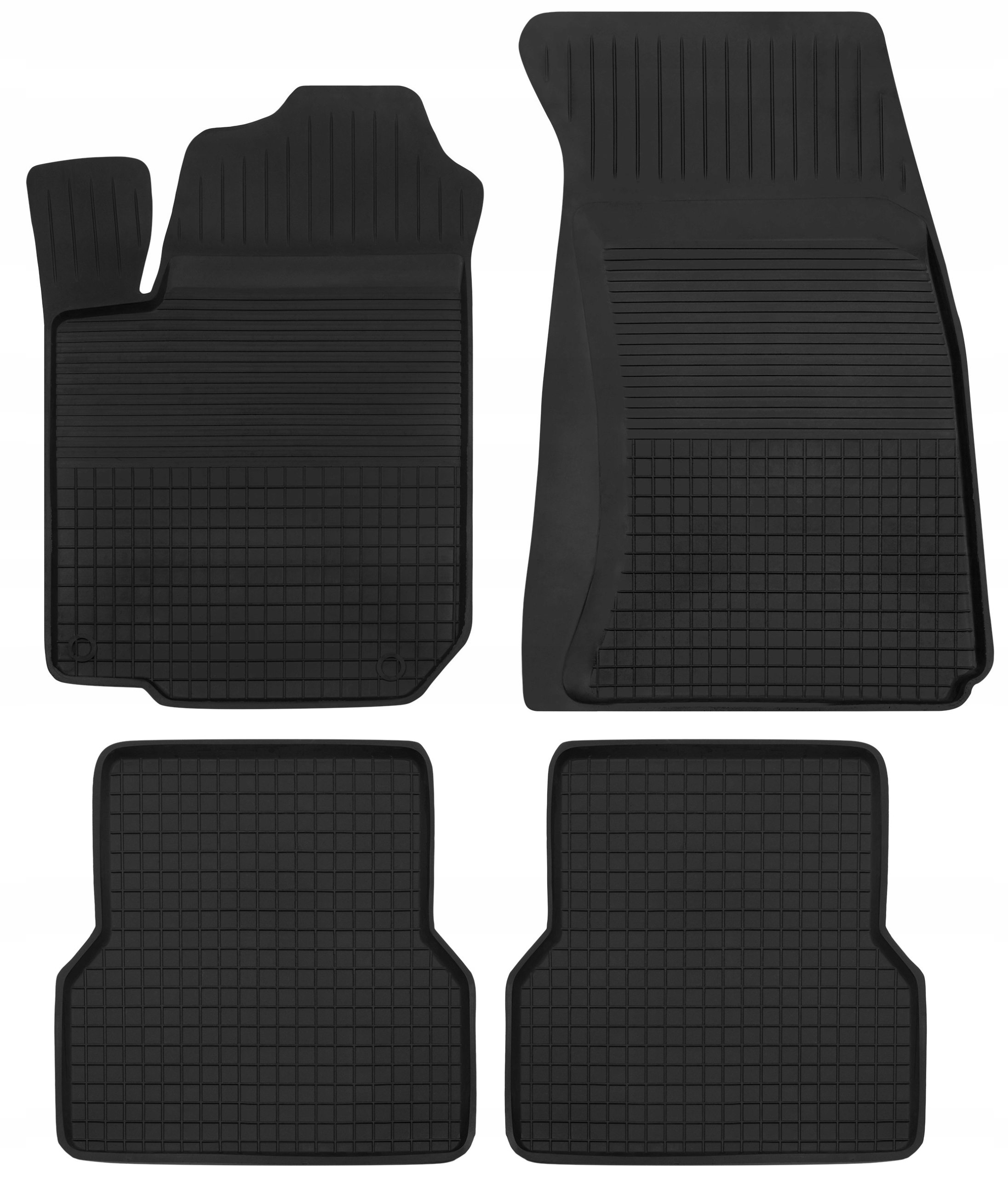 

Dywaniki gumowe korytka do Renault Modus 04-12