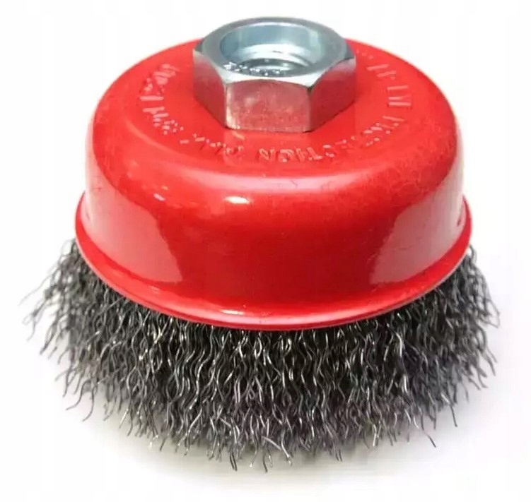 DEDRA SZCZOTKA DRUCIANA STALOWA DOCZOŁOWA M14 75MM