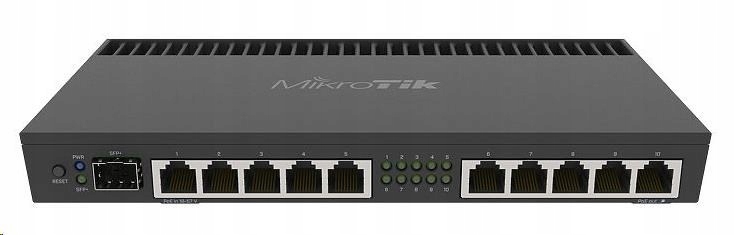 MikroTik RouterBOARDRB 4011iGS+RM, štvorjadrový 1.cPU 4GHz, 1GB Ram, …