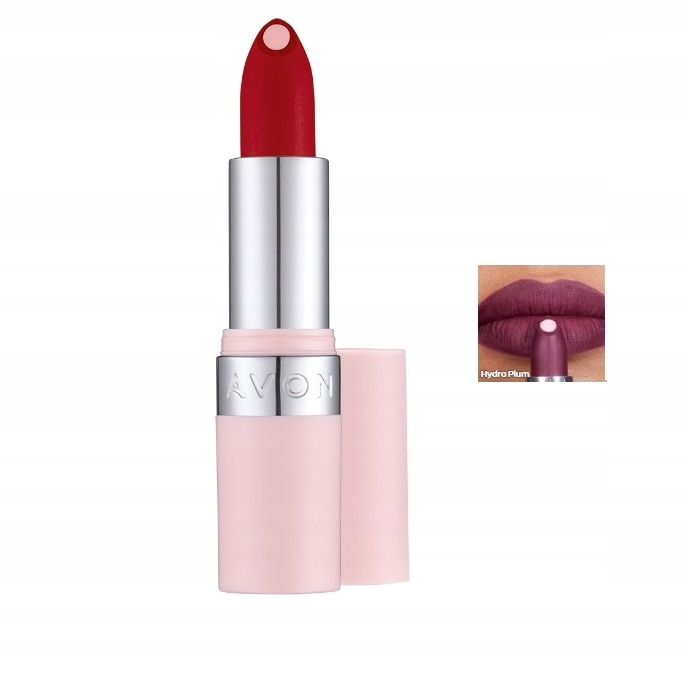 Avon Matowa Szminka HYDRA Plum Kwas Hialuronowy
