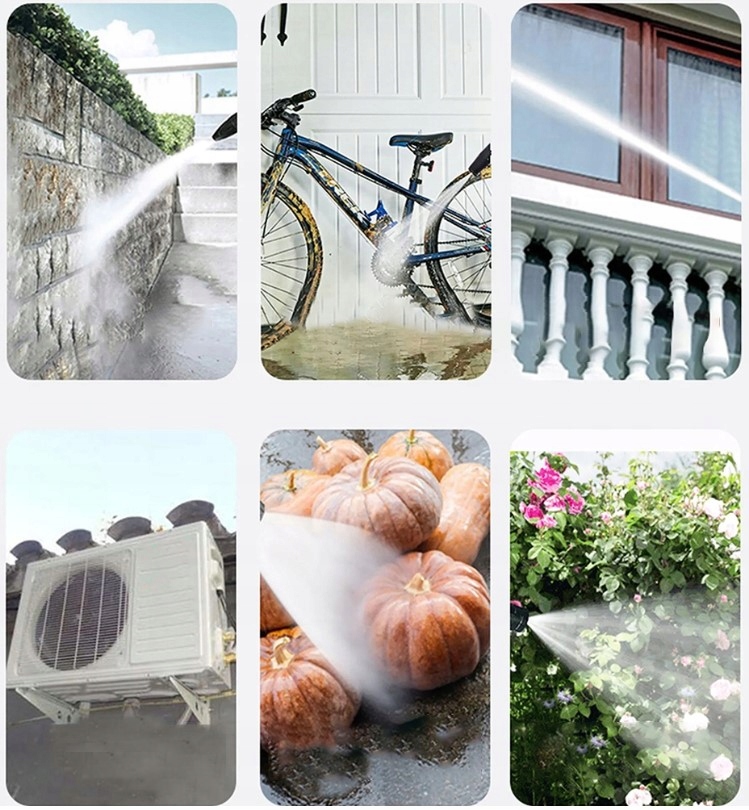 MYJKA CIŚNIENIOWA AKUMULATOROWA GOTOWY ZESTAW DO MYCIA + 2 AKUMULATORY EAN (GTIN) 5905954006649