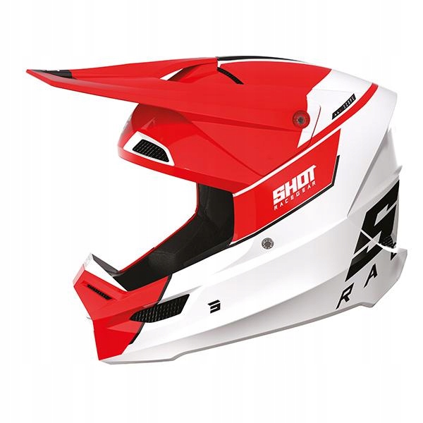 Kask SHOT CASQUES FURIOUS SCOPE RED GLOSSY