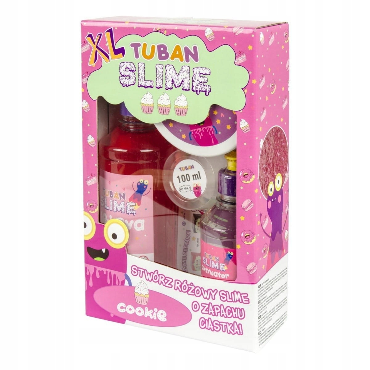 

Masa Plastyczna Zestaw Slime Ciastko XL