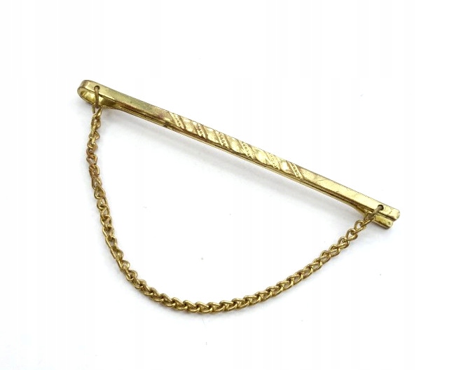 S8 Elegancka męska spinka do krawata Vintage