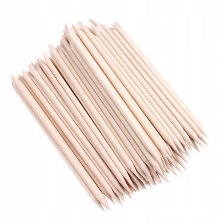 

Patyczki drewniane do skórek 50 szt. manicure pedi