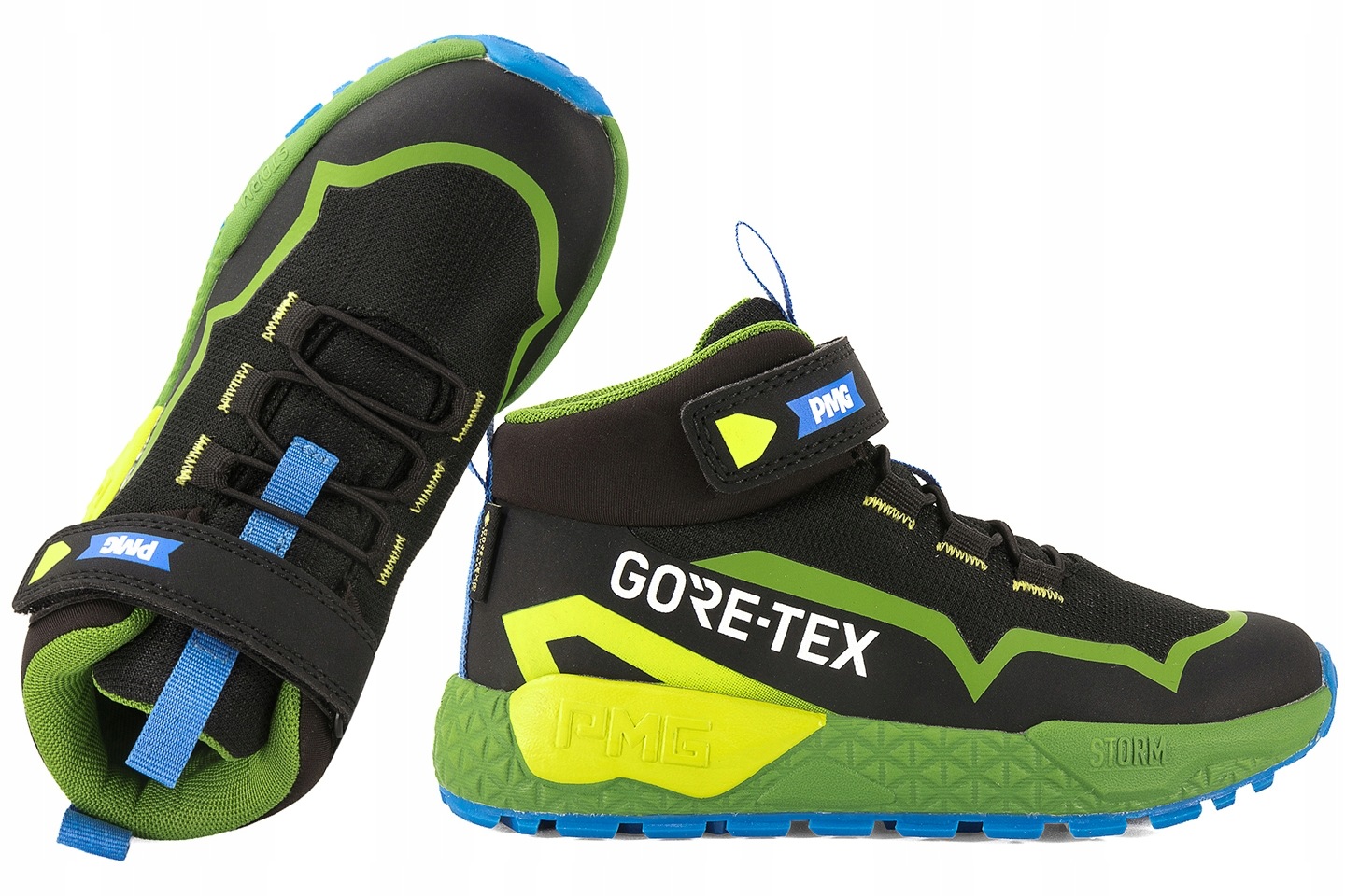 Primigi 2419333 Trzewiki Trekkingowe Buty Sportowe Wodoodporne Gore-tex 30