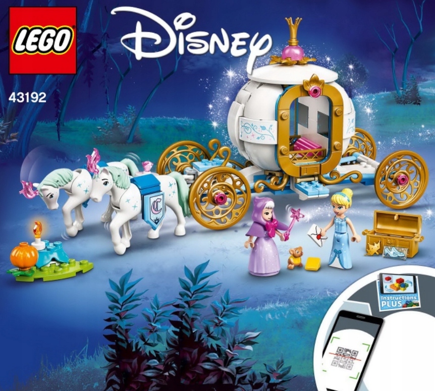 LEGO instrukcja Disney 43192