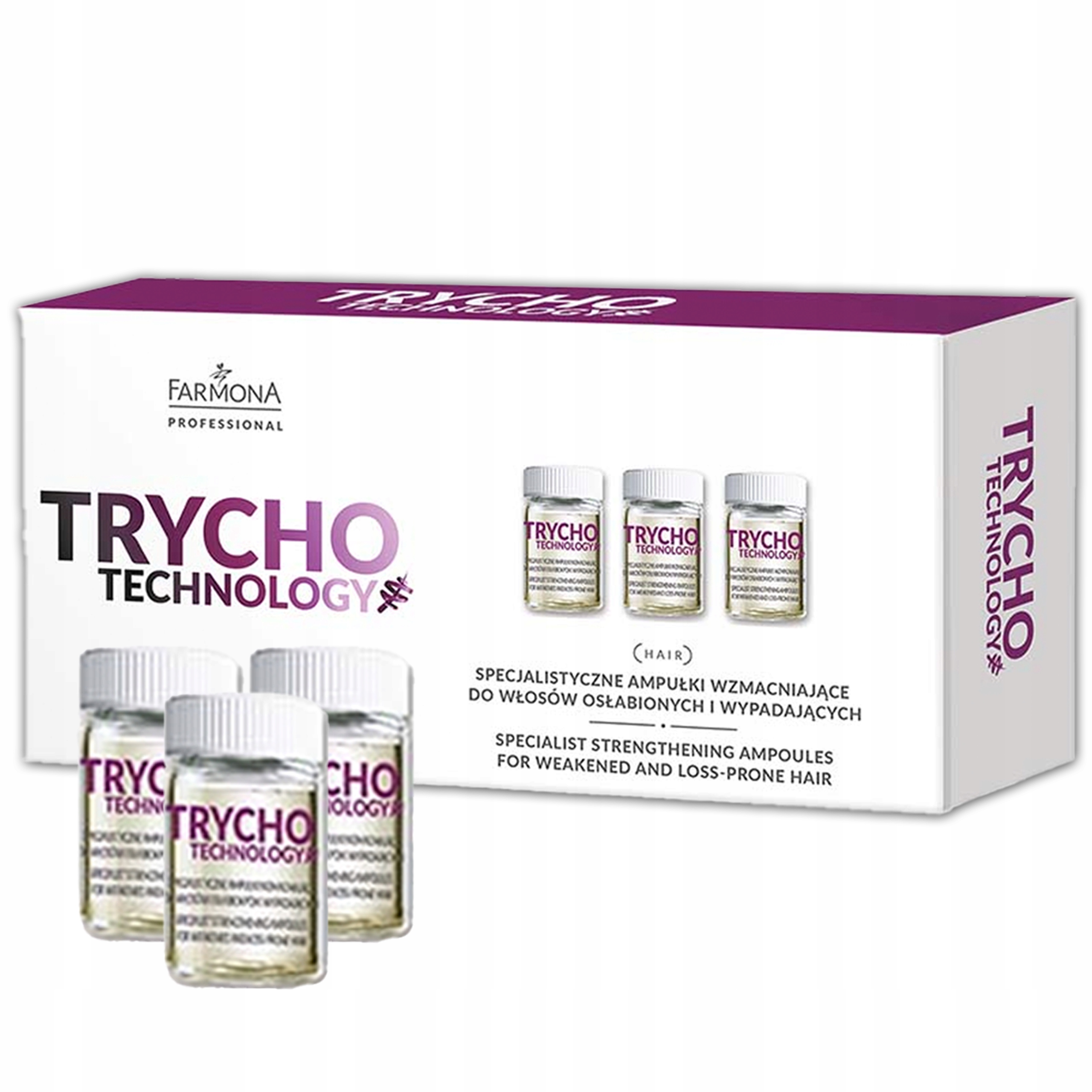 Farmona Tricho Technology Specializované Posilující Ampule 10×5 ML