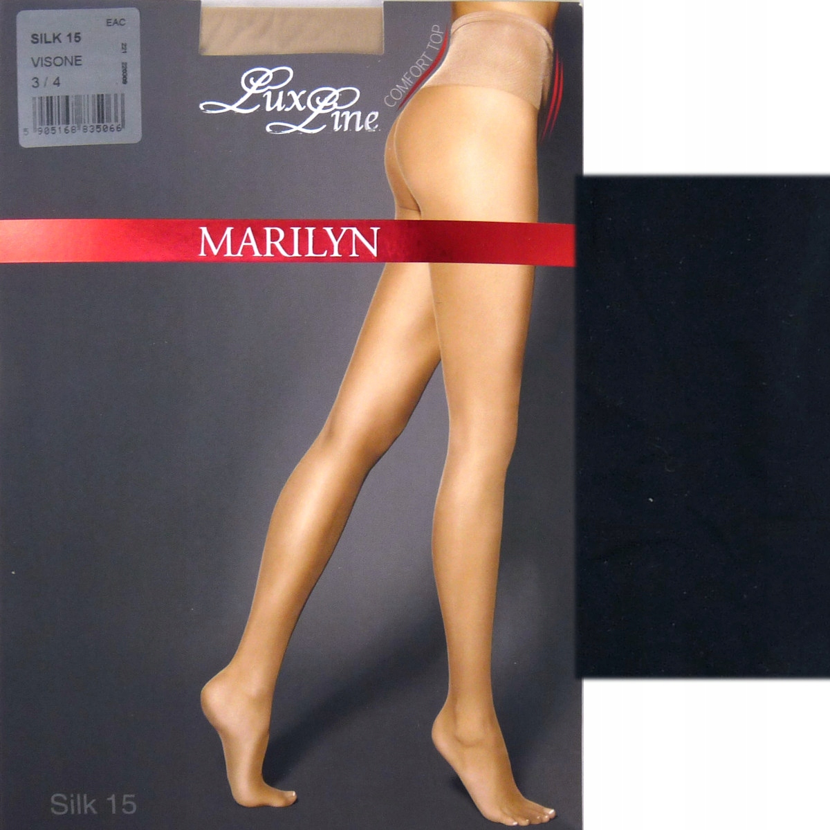 

Marilyn Silk 15 R3/4 koronka black Lux Line