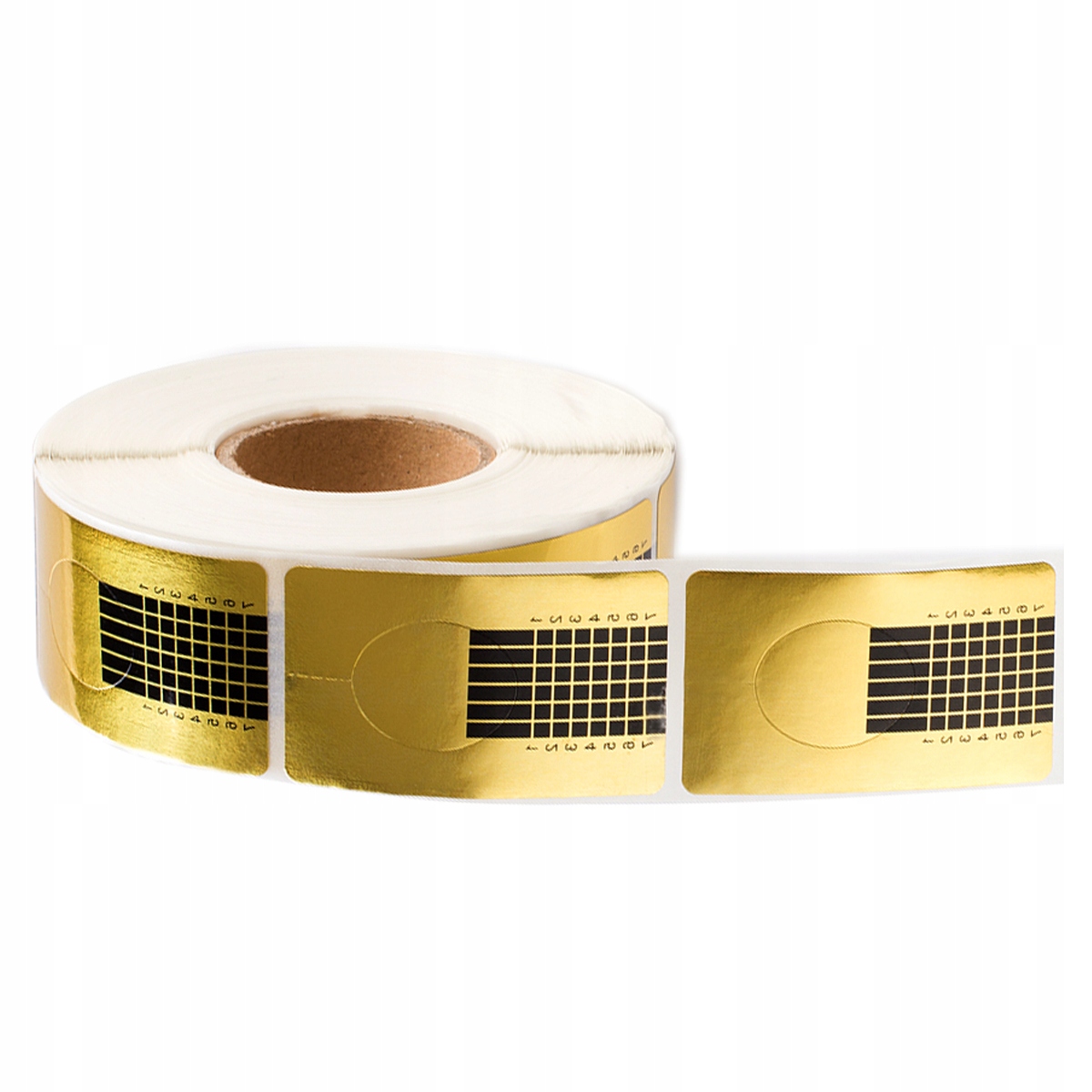 SZABLONY GOLD DO PRZEDŁUŻANIA PAZNOKCI ŻEL 500SZT