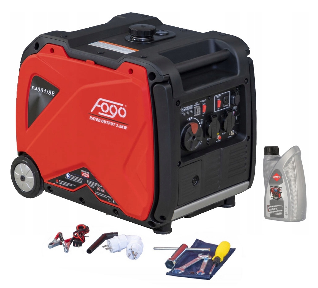 AGREGAT PRĄDOTWÓRCZY FOGO F 4001 ISE 3,5kW + OLEJ