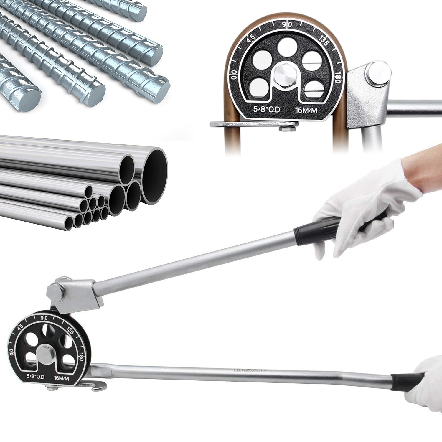 16 MM Hliníkový Železný Ruční Nástroj Pro Ohýbání Trubek Do Měděné Trubky