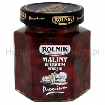 Rolnik Maliny v lehkém sirupu 320 g