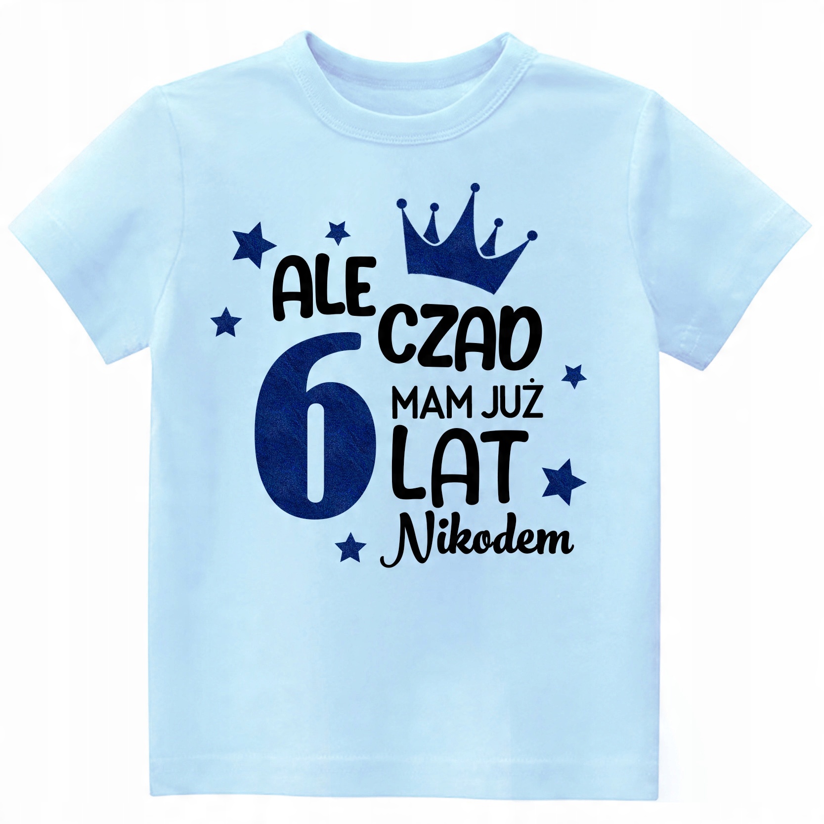 

Koszulka Urodziny Ale Czad Mam 6 Lat Brokat r. 122