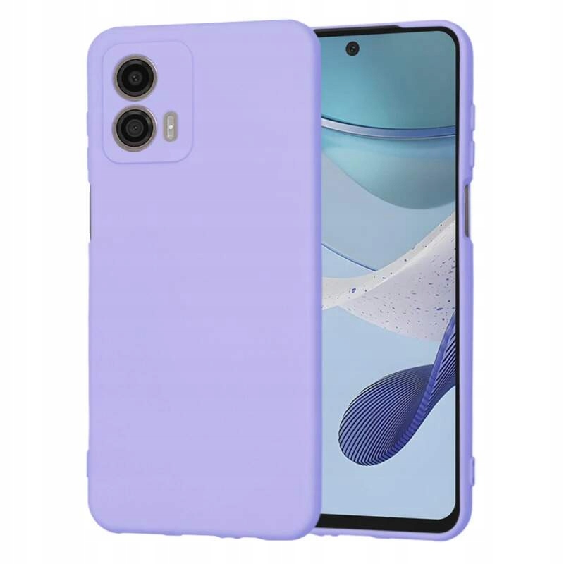 Techsuit SoftFlex etui na Motorola Moto G53 – jasnofioletowe