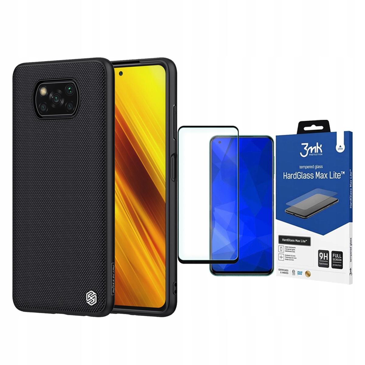 

Nillkin Etui Do Xiaomi Poco X3 Pro + Szkło 3MK