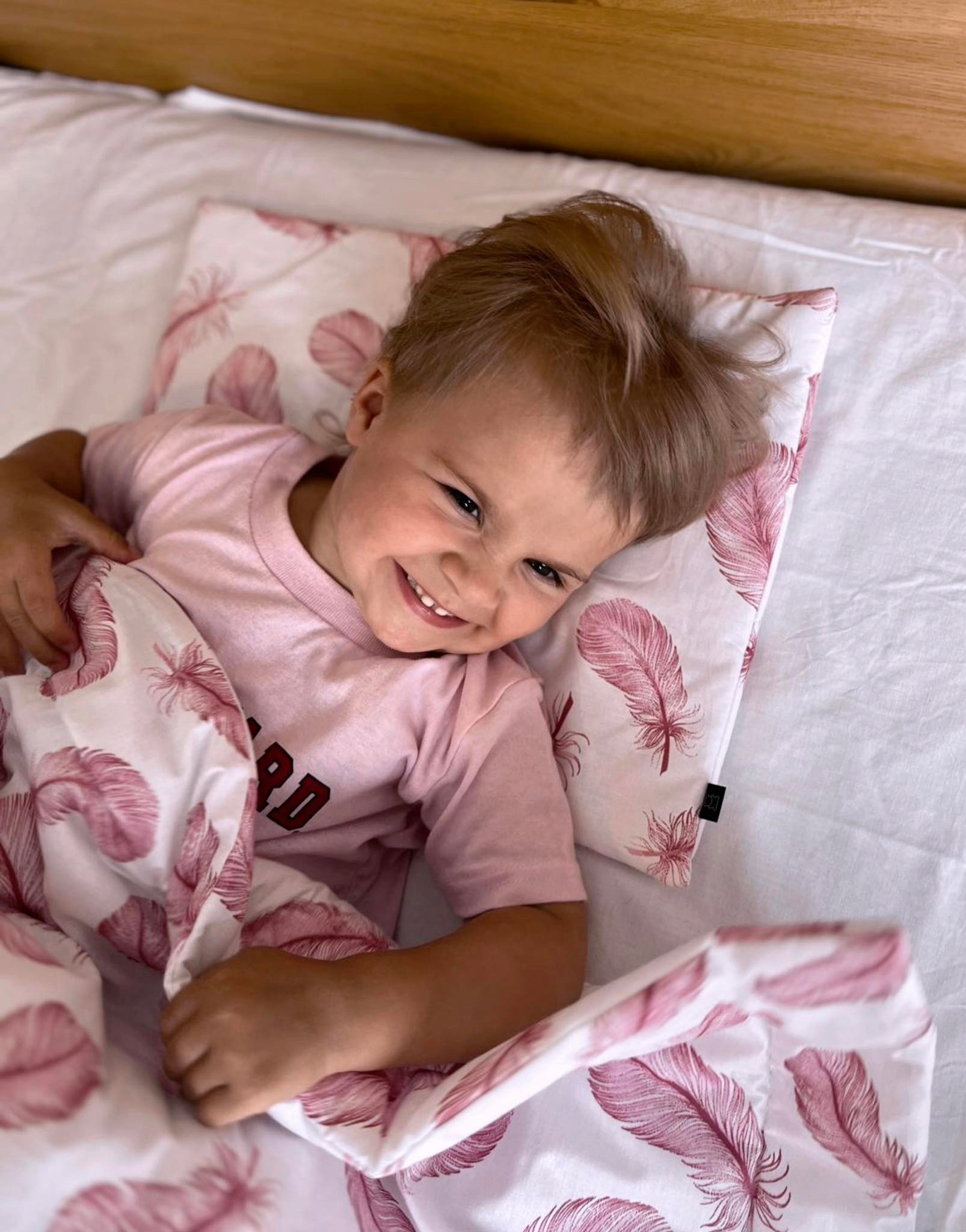 POŚCIEL DZIECIĘCA NIEMOWLĘCA DO PRZEDSZKOLA ŻŁOBKA 50x65 + GRATIS TORBA Długość kołdry 65 cm