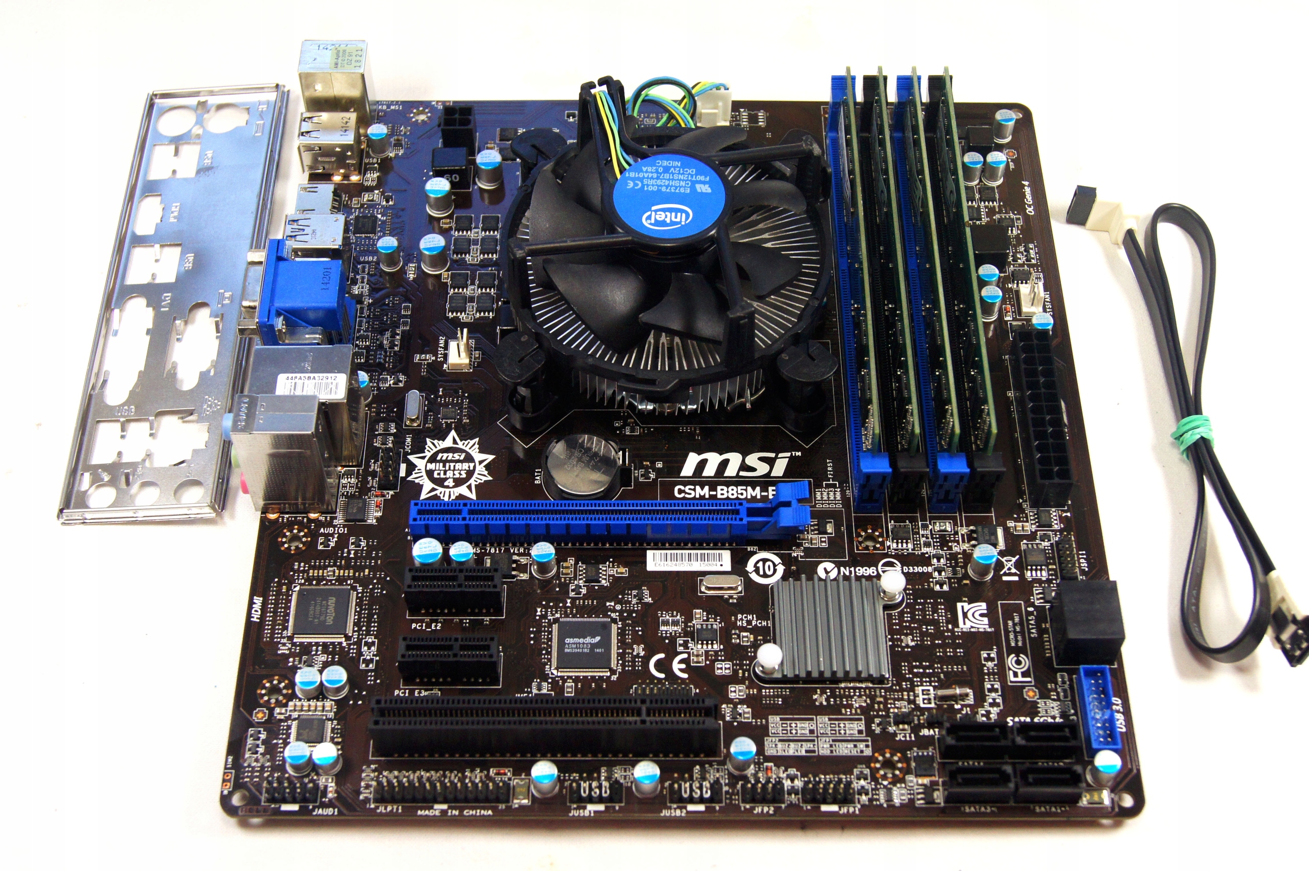 PŁYTA CPU i5 4440 4x3,10GH+MSI B85M USB3.0+8Gb GW Kod producenta B85M-E45