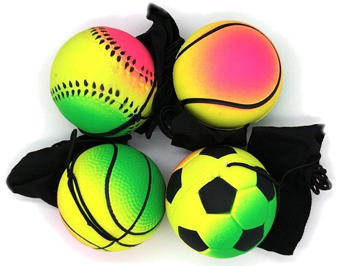 PIŁKA GUMCE JOJO PIŁECZKA YOYO KAUCZUK ZABAWKA GRA Marka inna