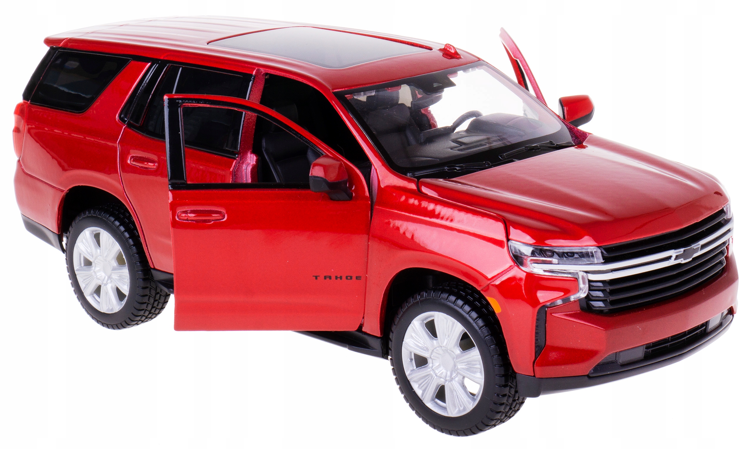 Chevrolet Tahoe 2021 Model Kovový Maisto 1:26 Červený