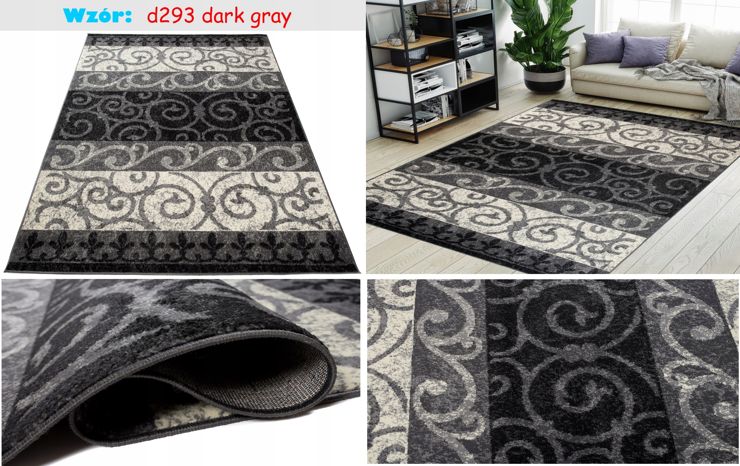 DYWAN BCF 200x300 NOWOCZESNE KOLOROWE SOLIDNE mix Marka Dywany Chemex