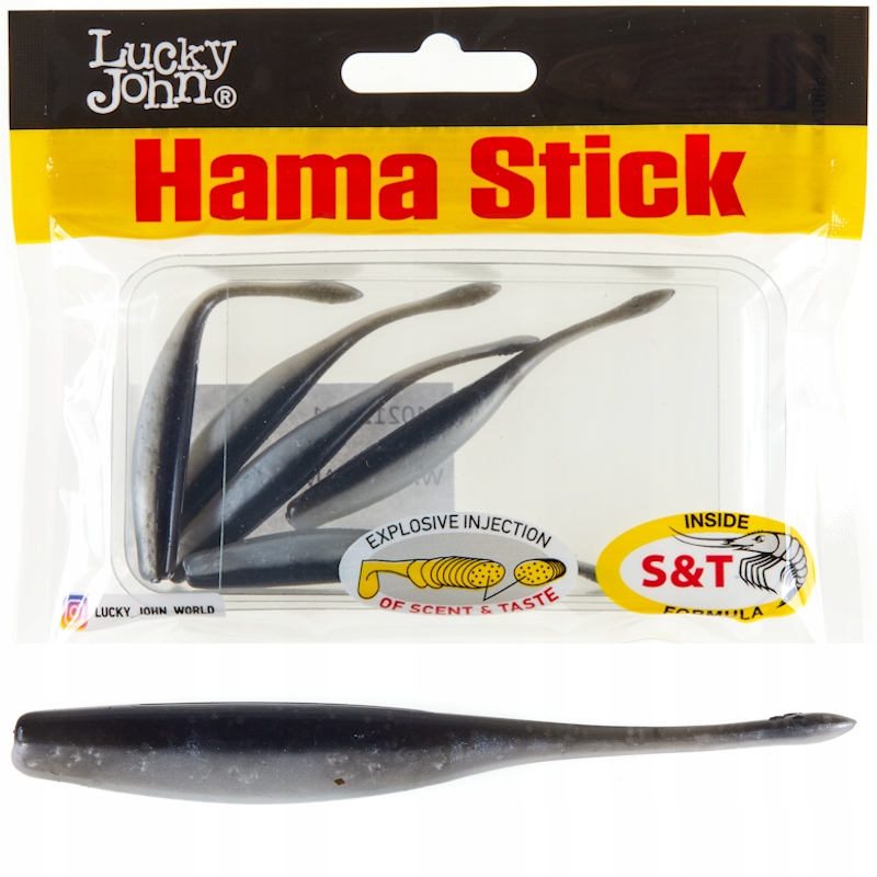 Guma Jaskółka Lucky John Hama Stick 3.5' 8.9cm Z01 9x Na Sandacza Drop Shot