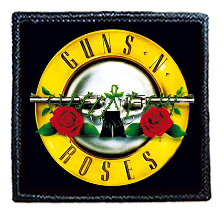 Naszywka GUNS 'N ROSES 10 x 10 cm Dużo Wzorów!