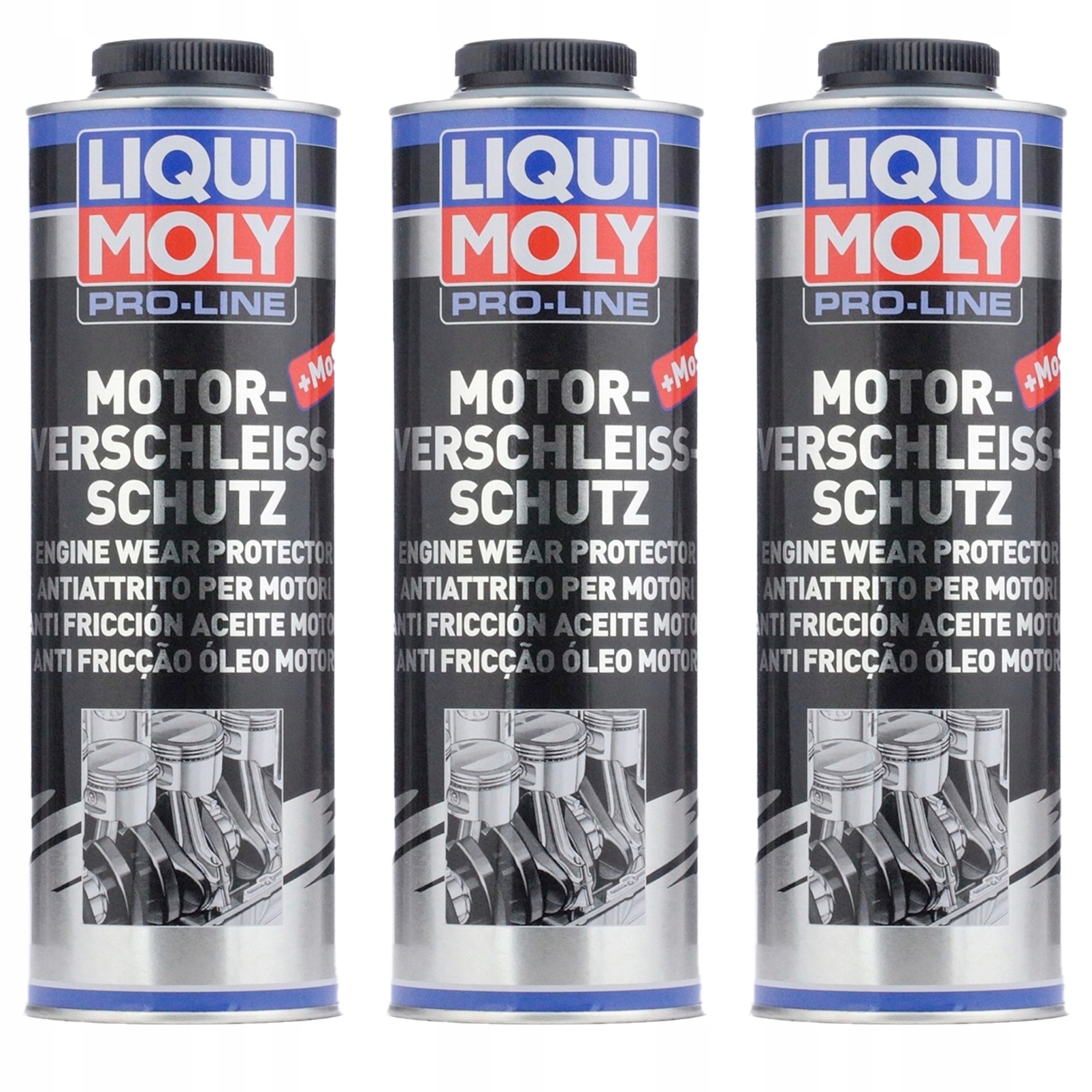 Liqui Moly 3 X Pro Line Přísada Do Motorového Oleje 1 L 5197