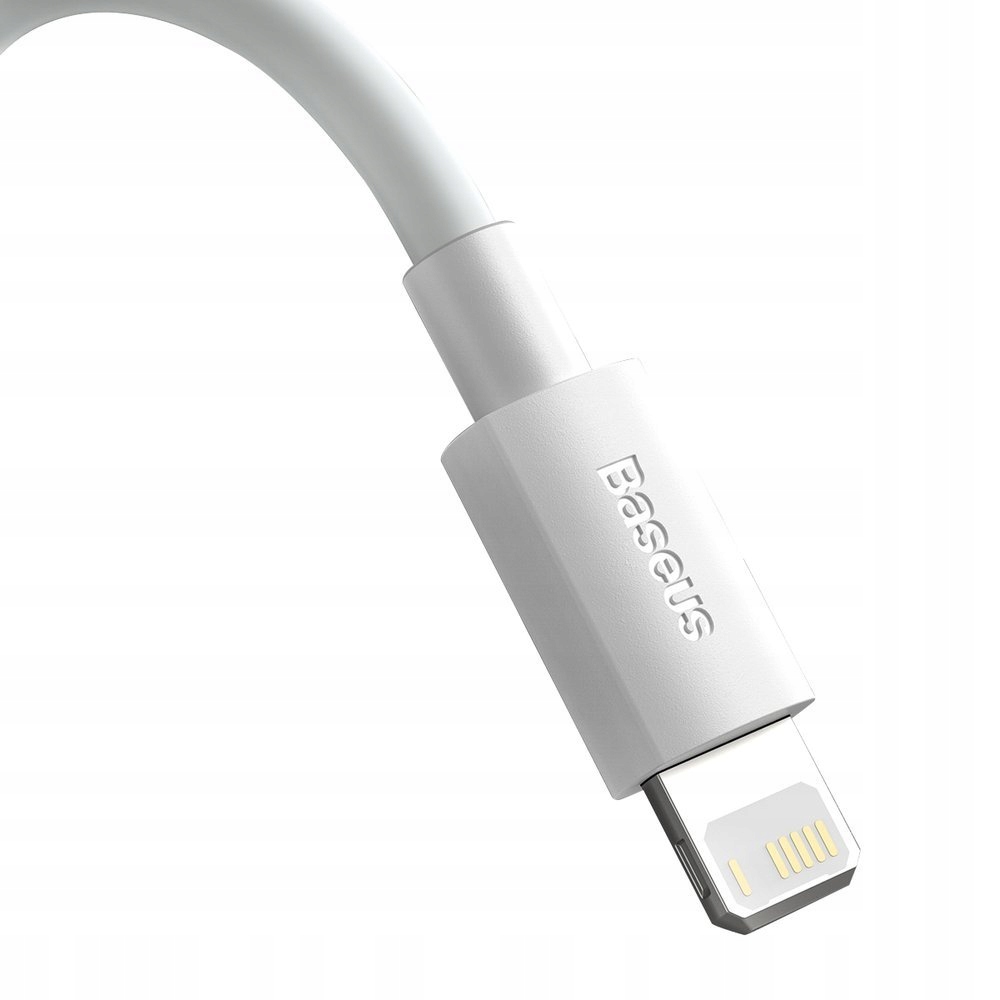Zestaw 2 szt. Baseus PRZEWÓD długi kabel USB Lightning 8-pin 8pin 2,4A 1,5m Model D3GH5-4039