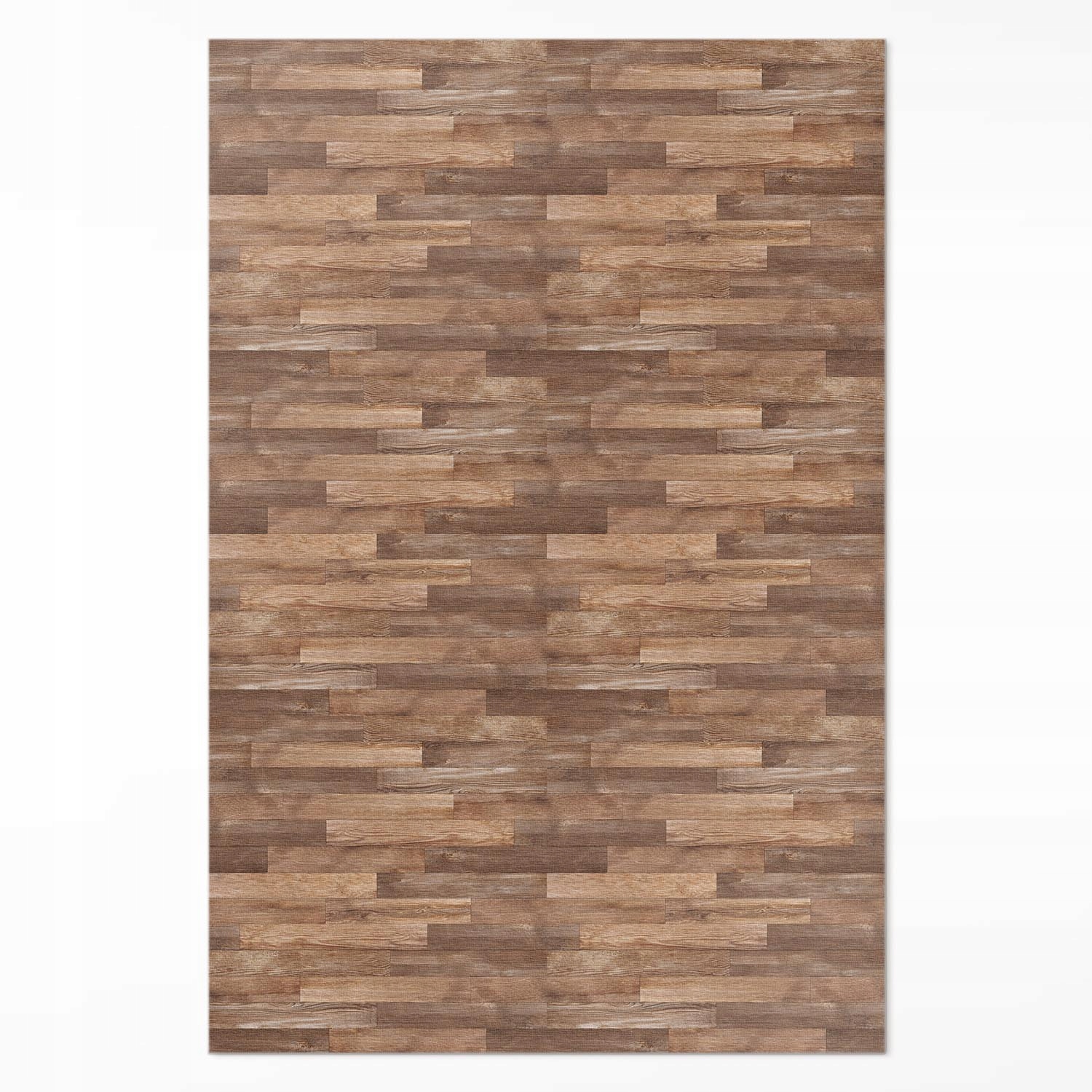 Koberec Stylový dřevěný podlahový parket 80 x 120 cm