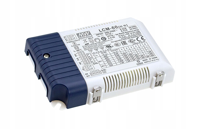 Zasilacz Mean Well LCM-60 2-90V 0,5-1,4A 60W stałoprądowy z regulacją prądu