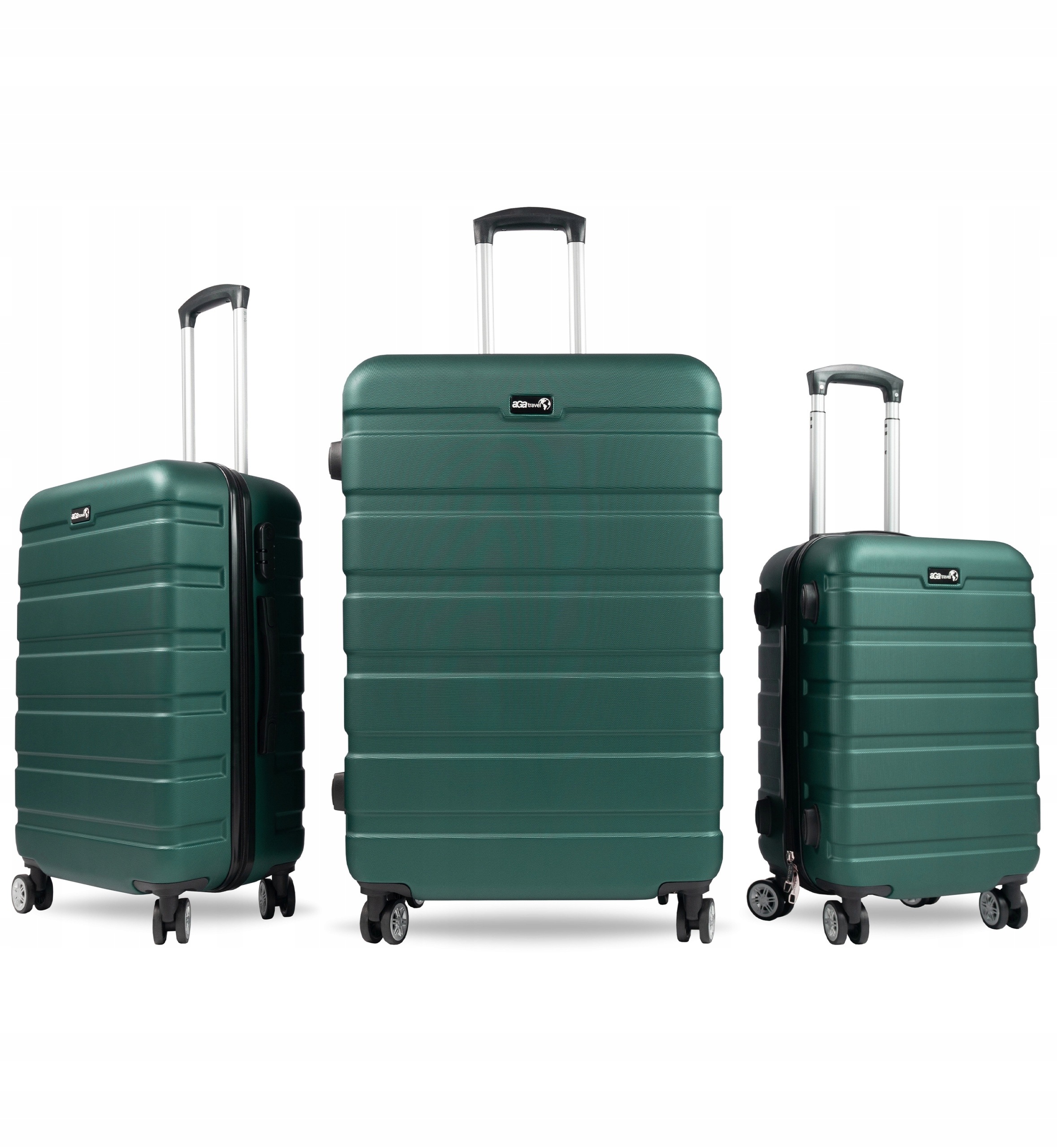 Aga Travel Sada cestovních kufrů MR4650 Zelená