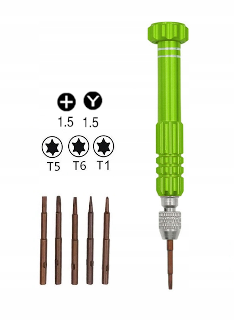 

Wkrętak 5w1 Śrubokręt Torx Z Wymiennymi Końcówkami