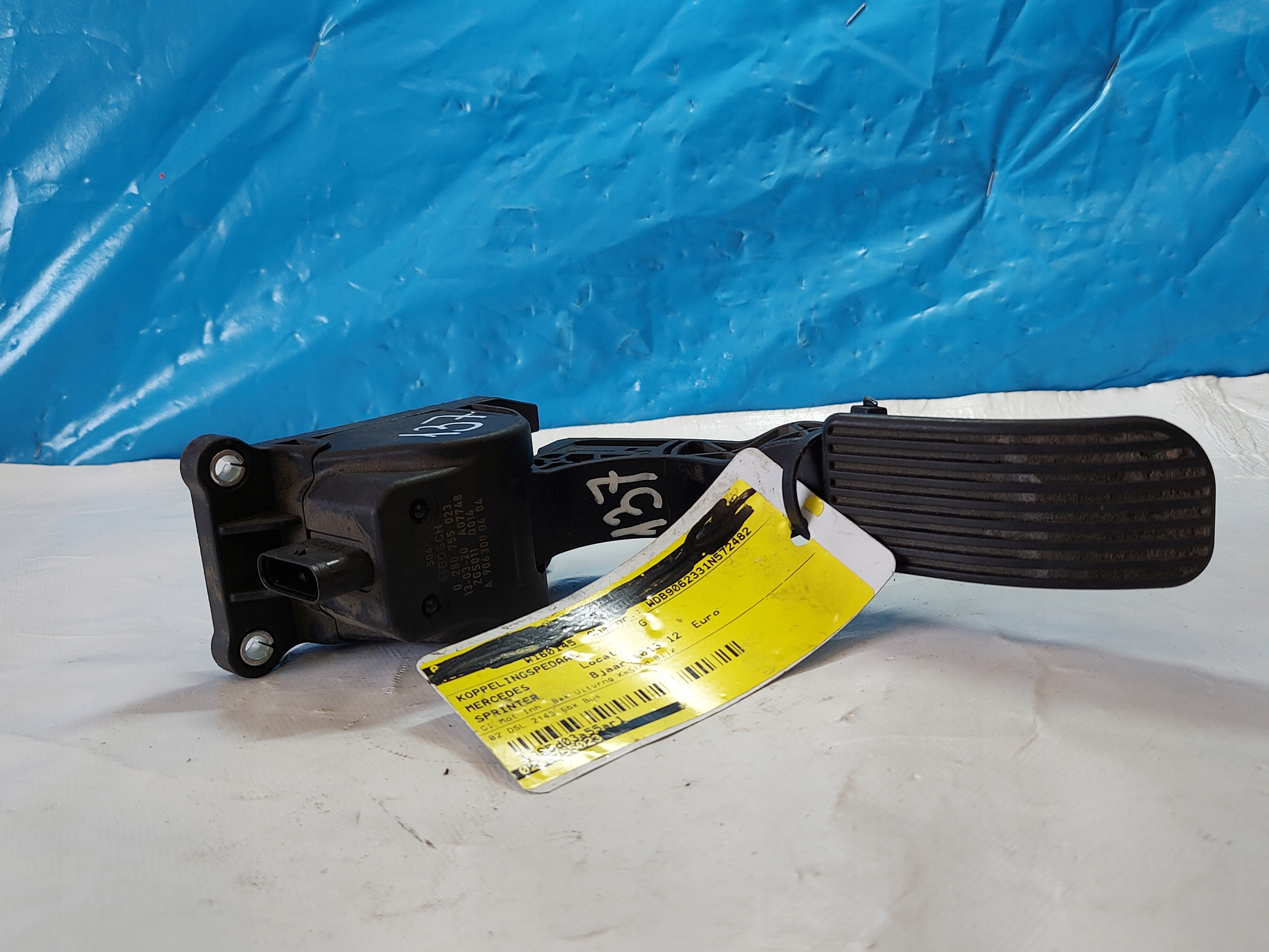 accelerator pedal SPRINTER 906 0280755023