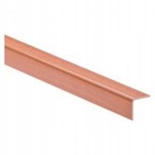 KR25X25X1 Měděný úhelník 25x25 mm, tloušťka 1 mm, délka 1000 mm