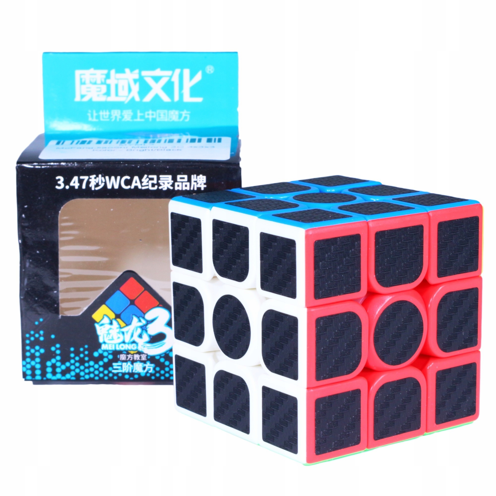 

MoFangJiaoShi Meilong 3C 3x3x3 Bright/Black