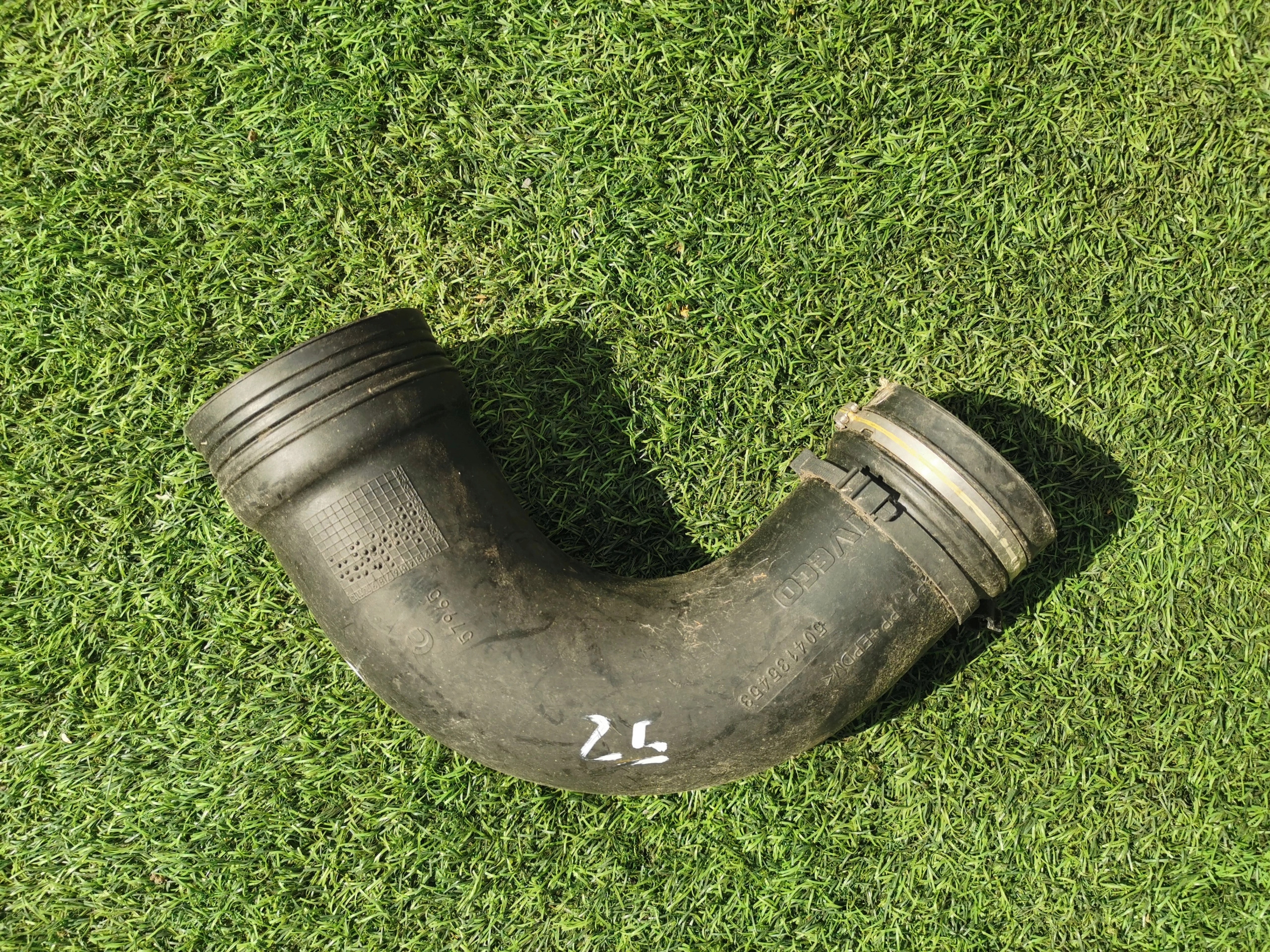 IVECO DAILY hadice trouba intercoolera 504135453