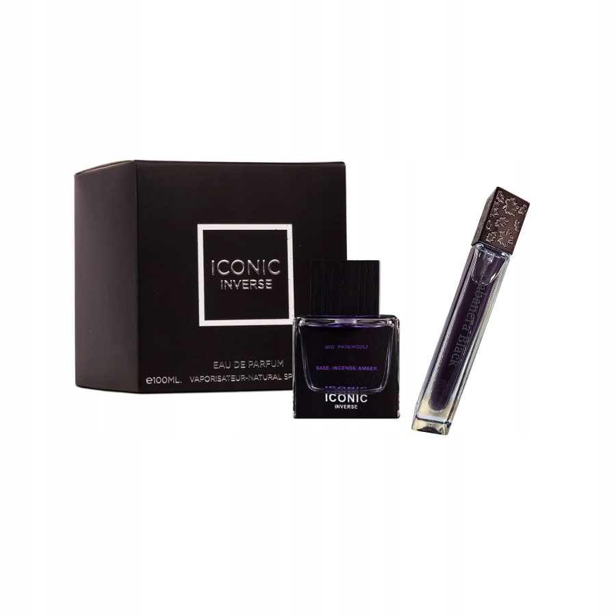 Iconic Inverse 100 ml Edp parfémovaná voda pro muže Habanera Black Edp 9 ml