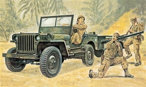 Italeri 0314 1/35 Willys Mb Jeep