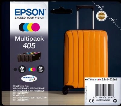 Atrament Epson Multipack 4-farebný 405 Durabrite Ultra C13T05G64010