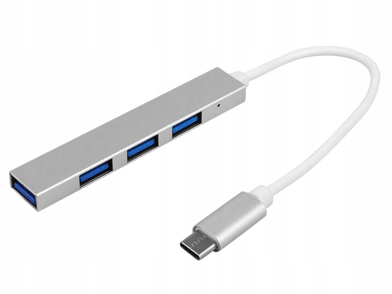 Adapter, rozdzielacz wtyk Type-c 4xUSB Hub.
