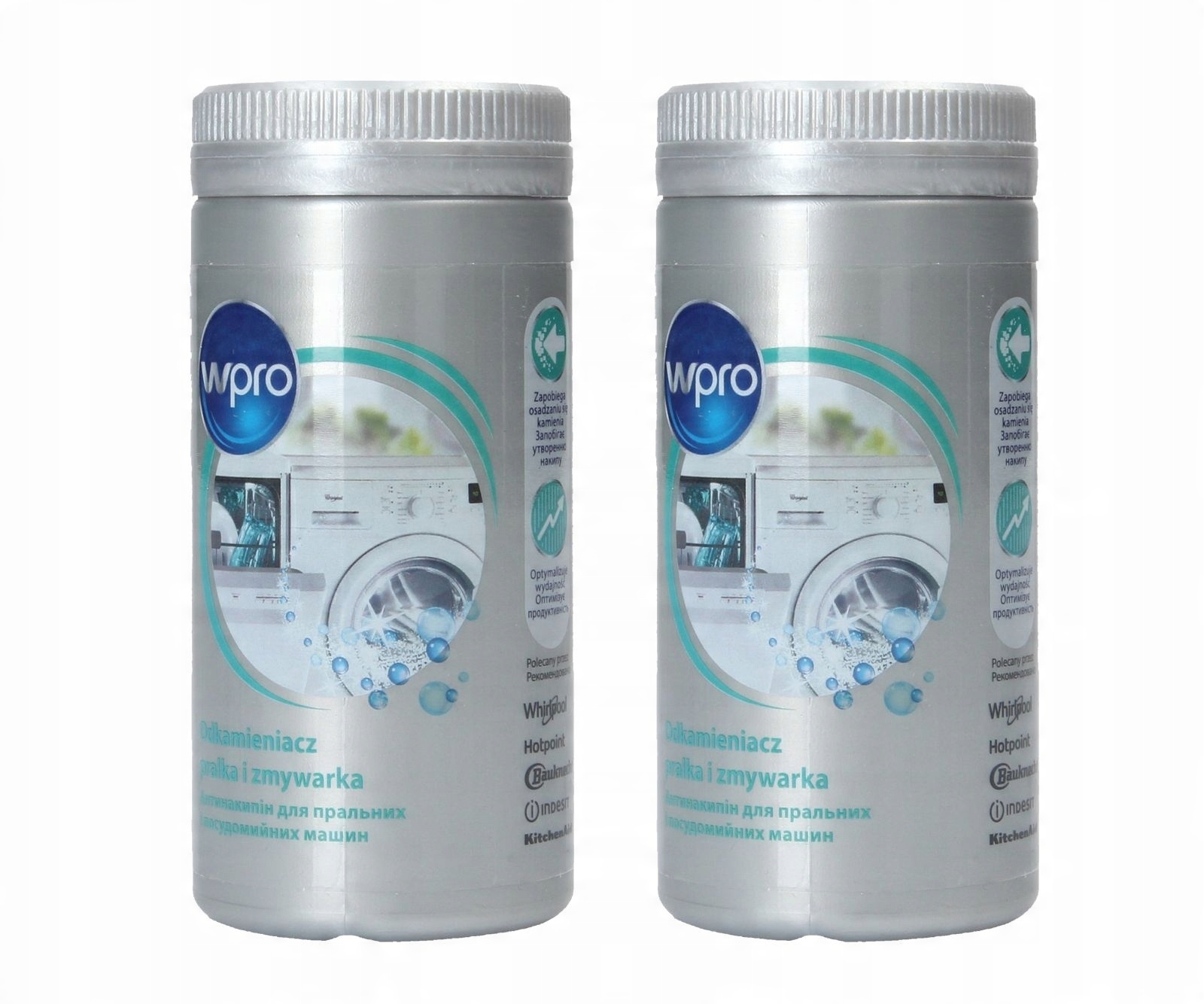

Wpro Odkamieniacz do pralki zmywarki 250g 2szt