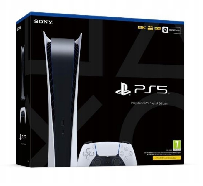 Nowa Konsola Sony PlayStation 5 Digital Komplet