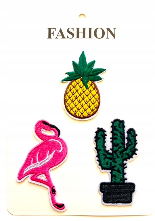 Naprasowanki Prasowanki na ubrania Flaming 3szt