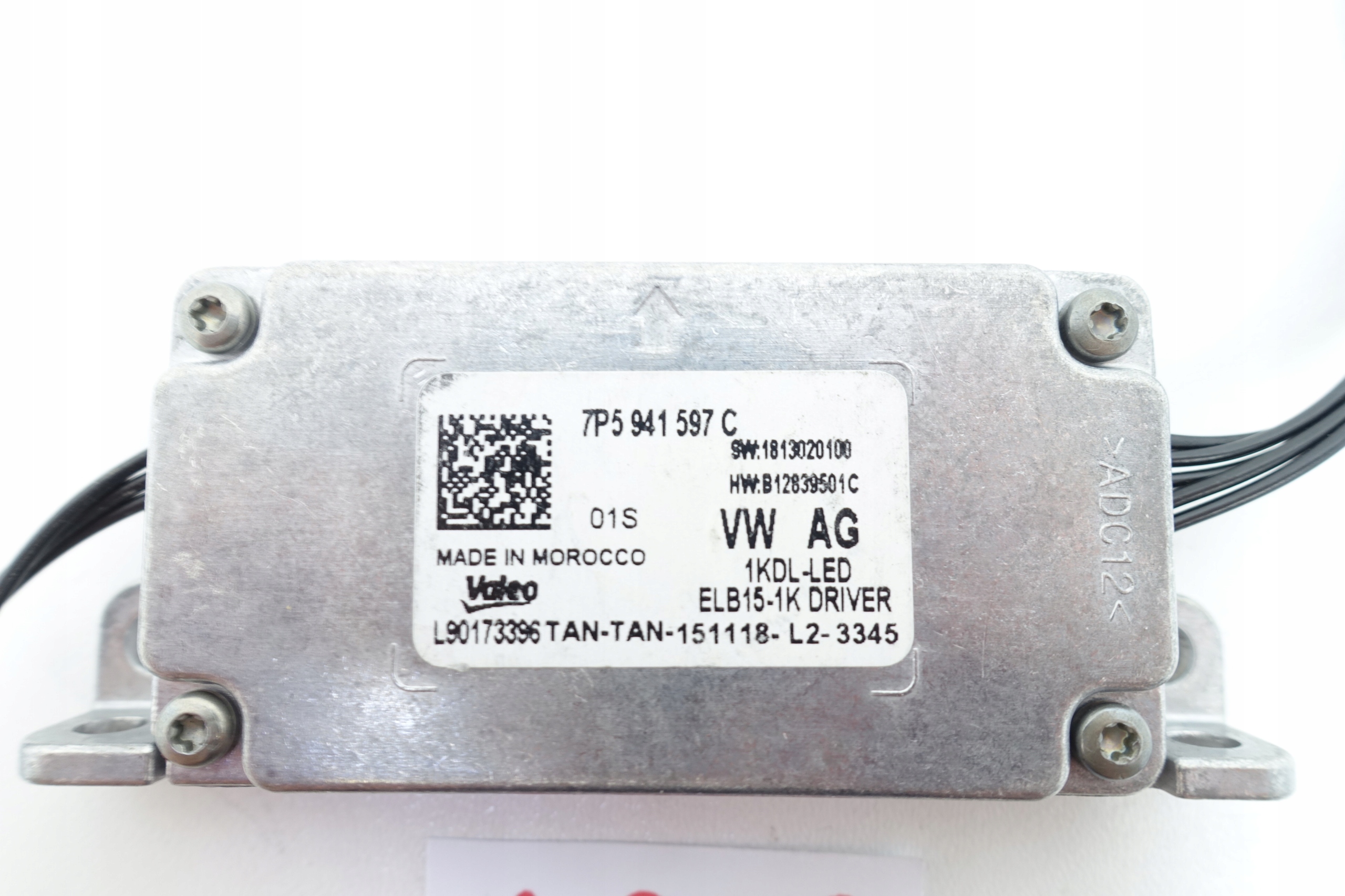 control unit module LED VW PORSCHE 7P5941597C