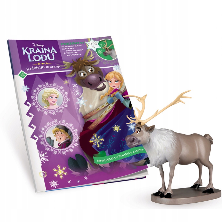

Kraina Lodu Sven Tom 5 Figurka Naklejki Zabawa