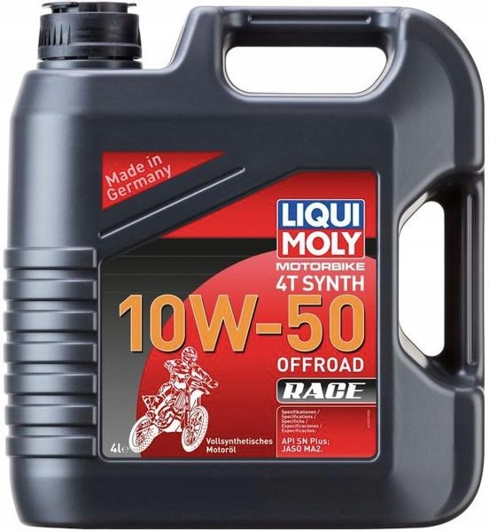 

Liqui Moly Motorbike 4T 10W50 Offroad Race 3052 4L