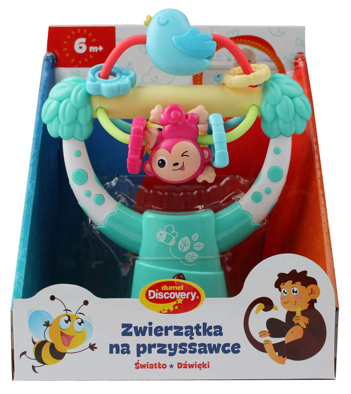 

Karuzelka Zwierzątka na przyssawce Dumel Discovery